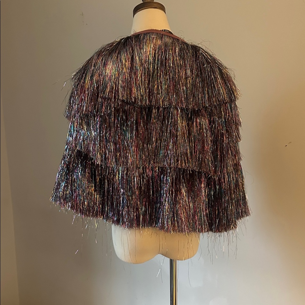 Multicolor Fringe Jacket - Picture 3 of 3